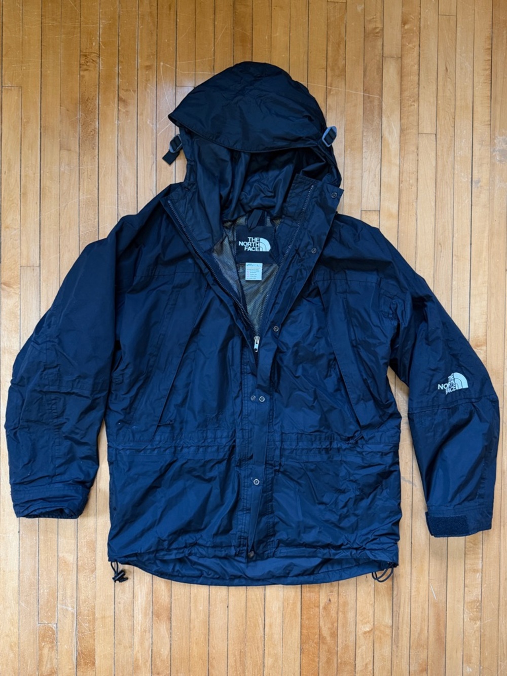 Vintage 90s North Face Gore-Tex Mountain
Light Black Rain Shell Unisex USA Sz.L